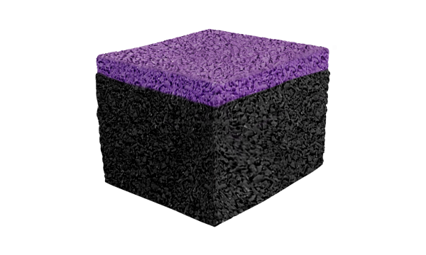 Recycled Rubber Base + EPDM Full PUR System