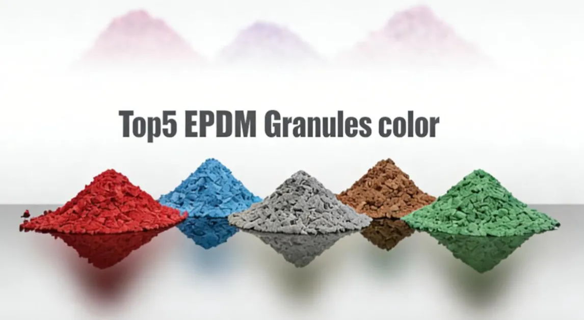 Top 5 EPDM Granule Colors : UV Resistance & Long-Lasting Pigment Guide