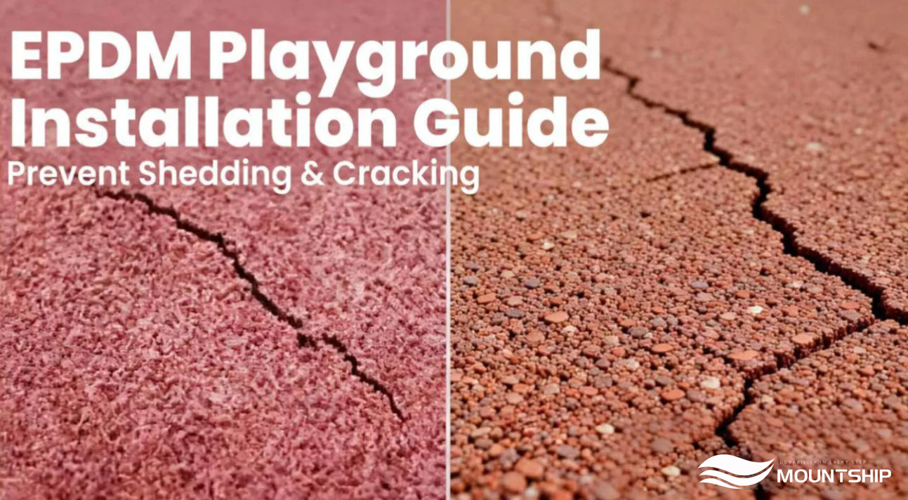 5-Step EPDM Playground Installation Guide: Prevent Shedding & Cracking